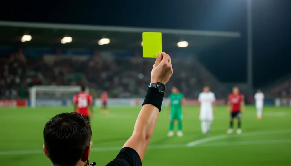 Scommesse cartellini ammonizioni calcio
